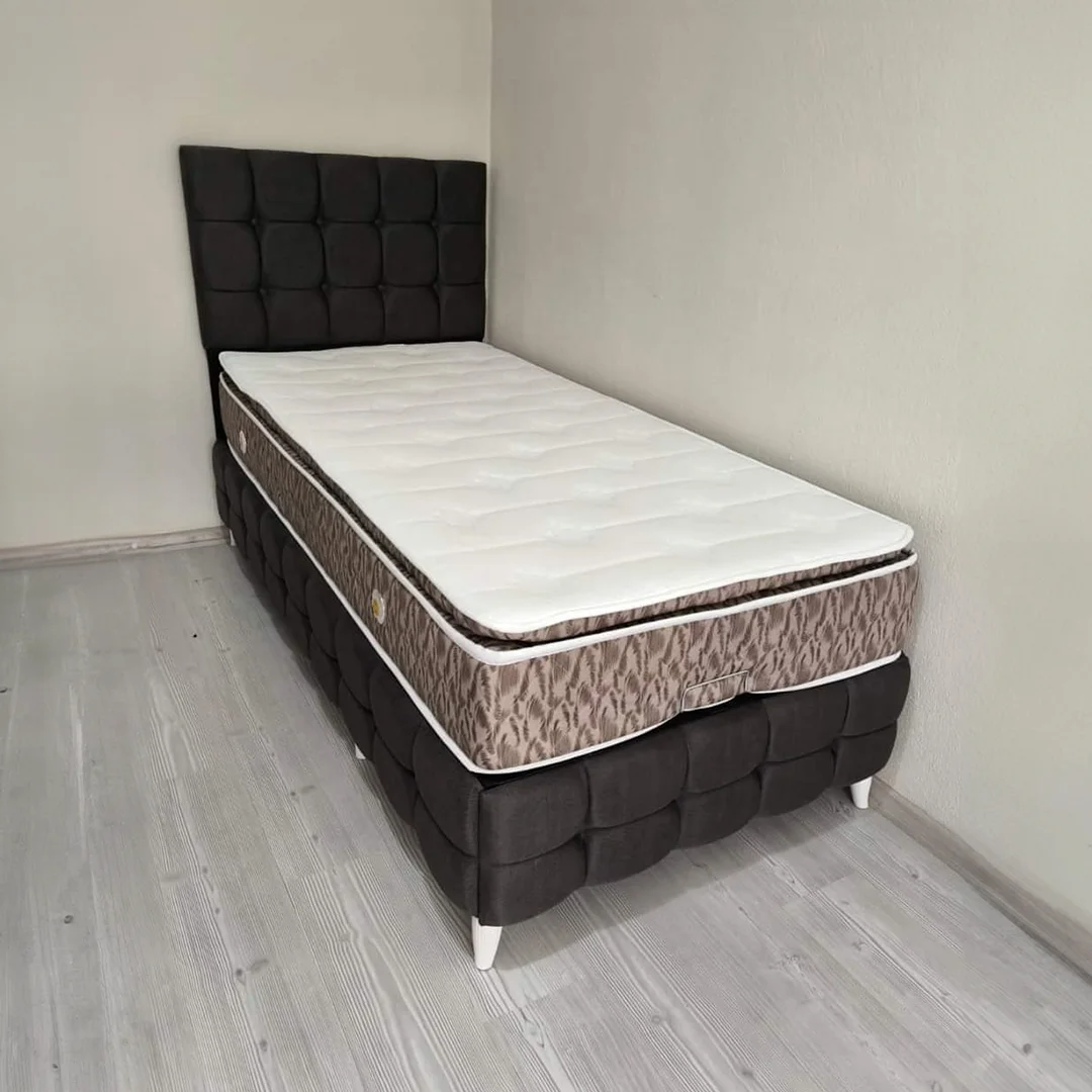 tek kişilik baza seti ortopedik yataklı